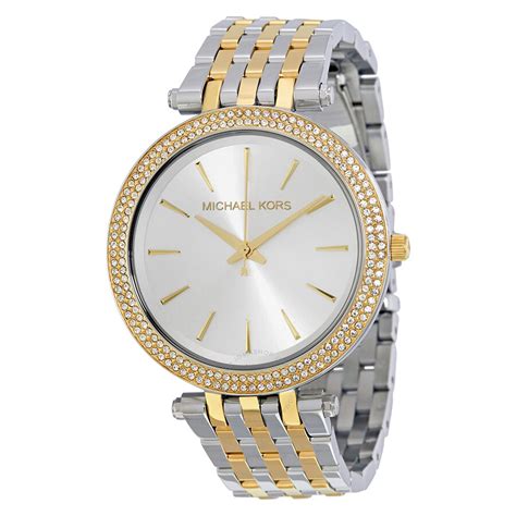 two tone michael kors watch|michael kors darci watch 26mm.